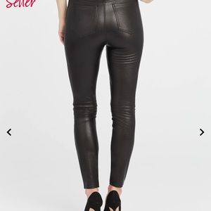 Spanx faux leather pant size small
